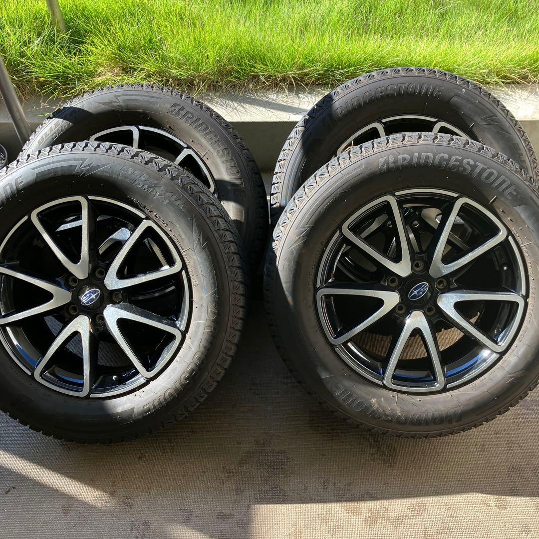 スバル純正ホイール225/65R 17【スタッドレスタイヤ付き】