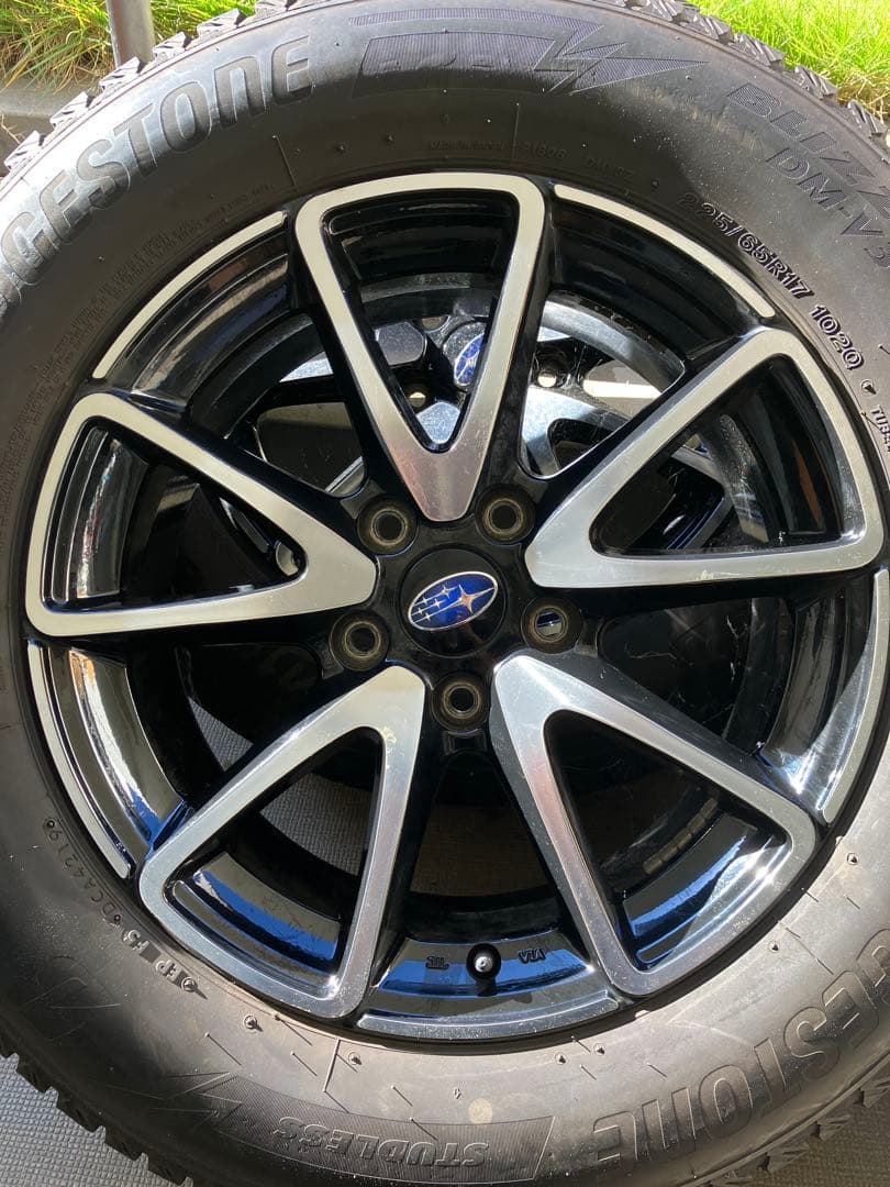 スバル純正ホイール225/65R 17【スタッドレスタイヤ付き】