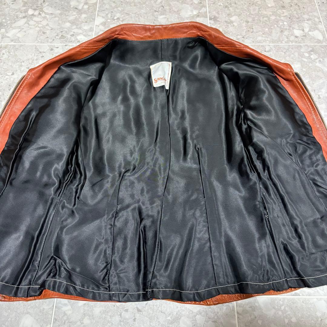 【希少】70s 最高峰クラフトレザー gandalf レザージャケット