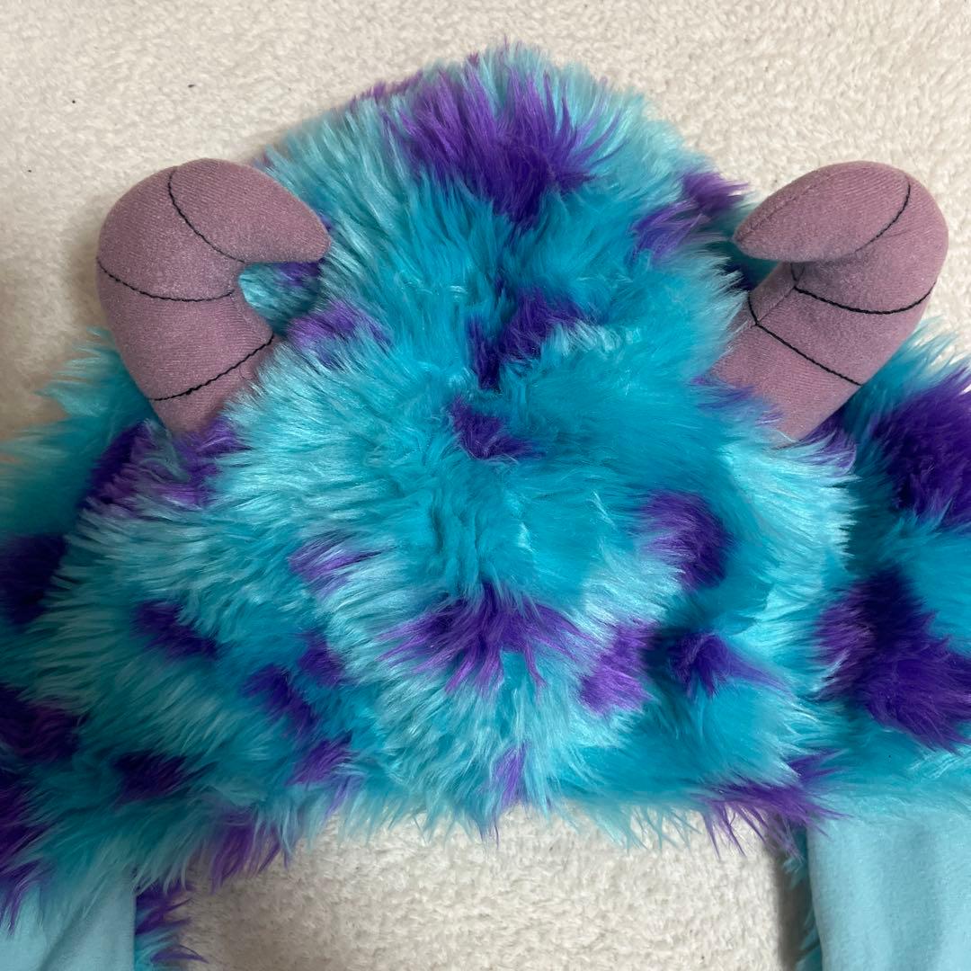 サリー　ファンキャップマフラー　 水色 紫