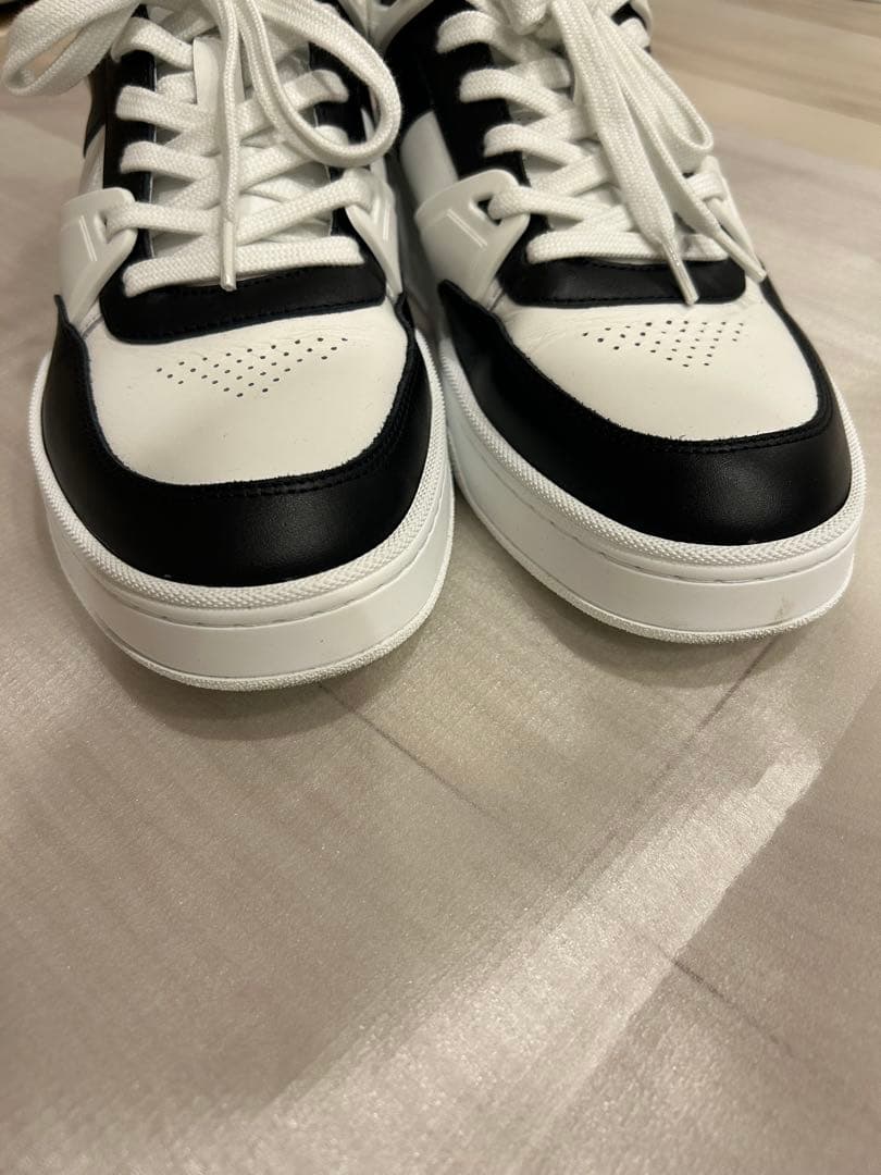 【サイズ41】CELINE ホワイト ブラック スニーカー