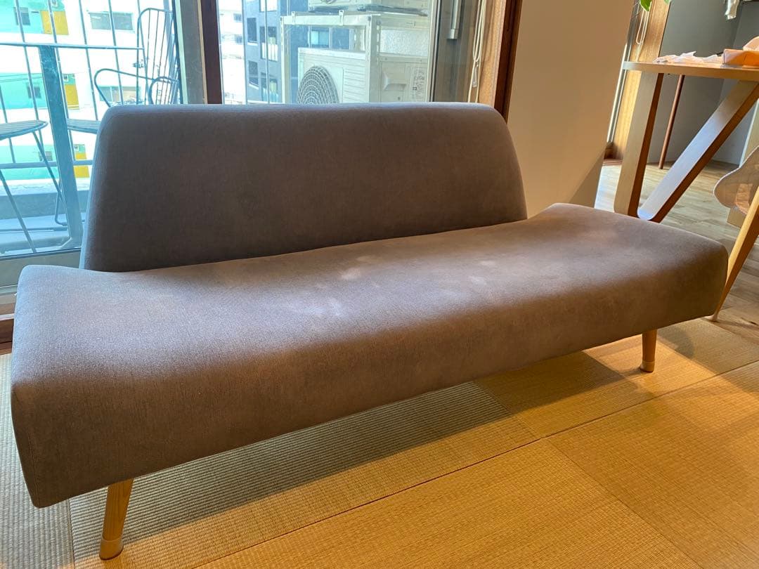 【送料込み】IDEE AO sofa イデー アーオソファ 2人掛け　グレー