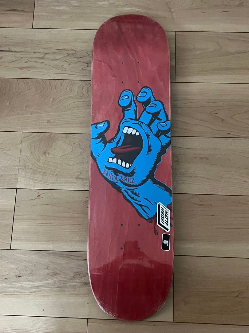新品SANTA CRUZ Screaming Hand 8.0インチ