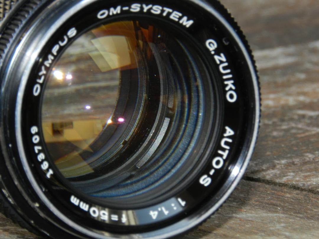 完動品　Olympus OM-1 G.zuiko 50 1.4 即撮影可