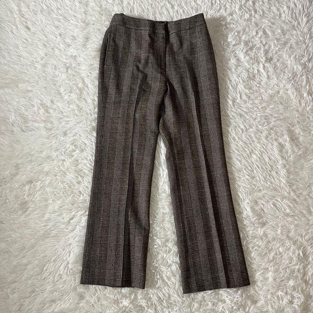 極美品 レリアン 現行タグ セットアップ ダブルブレスト グレンチェック