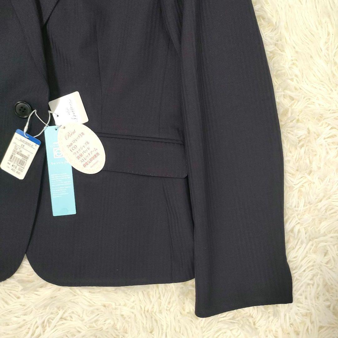 未使用タグ付き 大きいサイズ パンツスーツ 15号 17号 セットアップ 春夏秋