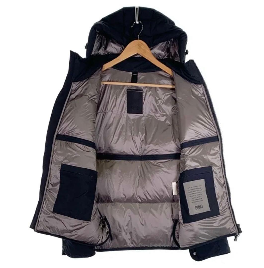 DUNO デュノ PALM ダウンジャケット ブラック ウール レーヨ