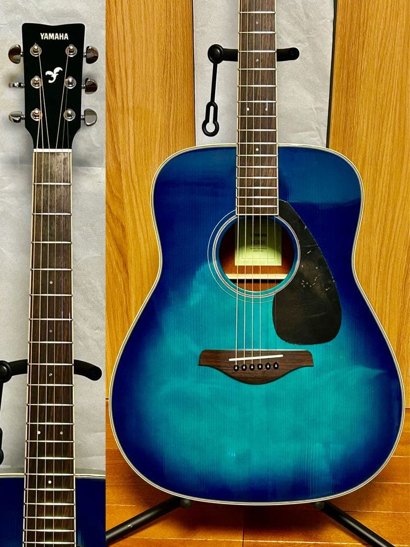 すぐ使える美品 YAMAHA FG-820SB クリーニング・低弦高調整済