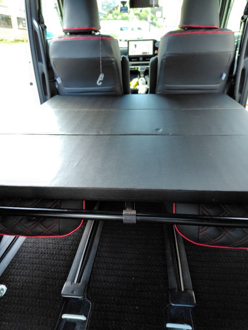 車中泊用マット＆土台イレクターパイプ