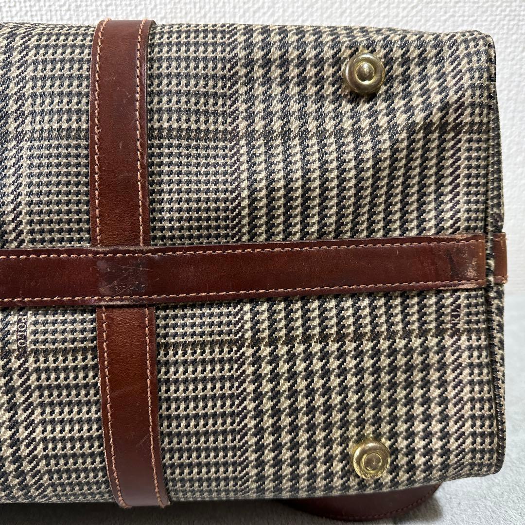 専用★美品✨大容量 2way ラルフローレン　ボストンバッグ　ショルダー　千鳥格