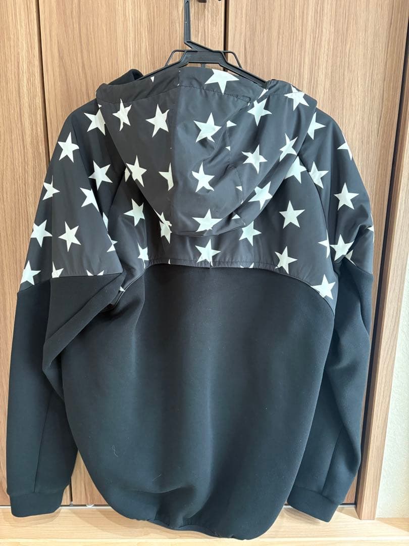 Bristol 星柄 フード付きパーカー ソフ