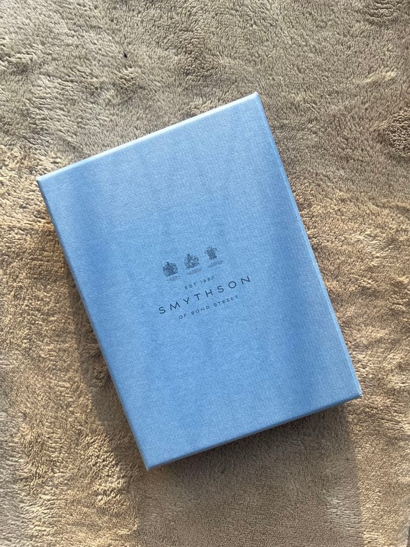 SMYTHSON パナマノート ピンク MAKE IT HAPPEN