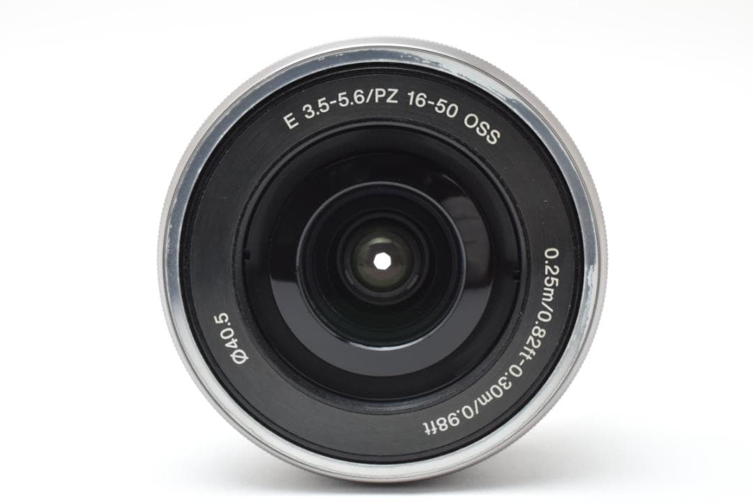 美品 E PZ 16-50 3.5-5.6 SELP1650 シルバー M625