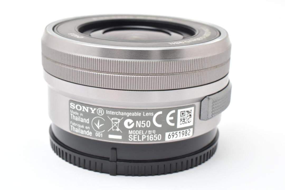 美品 E PZ 16-50 3.5-5.6 SELP1650 シルバー M625