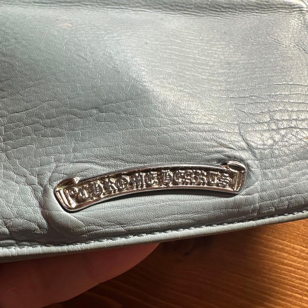 クロムハーツ　チェンジパース　水色