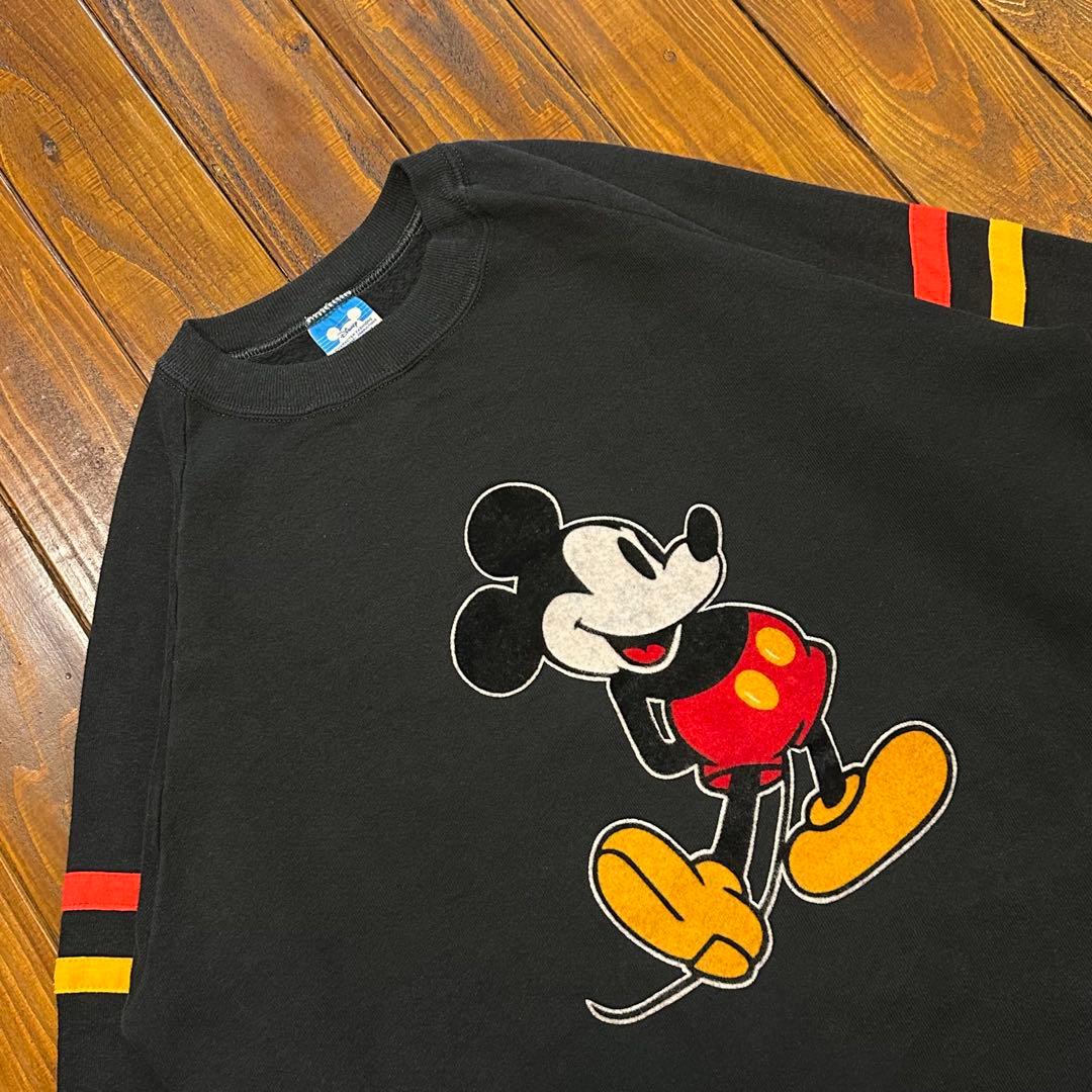 USA製！【Disney ディズニー】ミッキーマウススウェット　80s XL