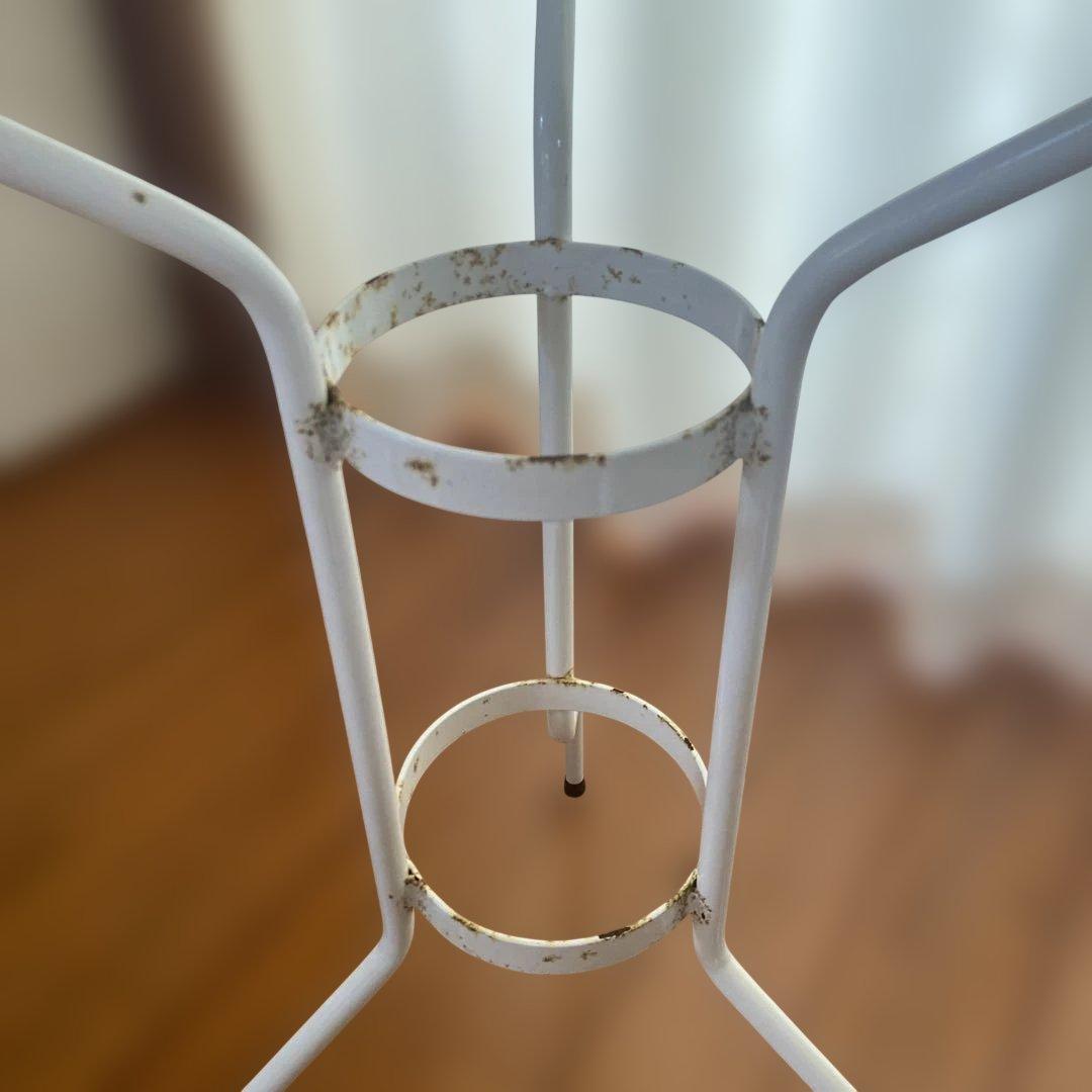 マリービンテージホーロースタンド付きホーローボール2点