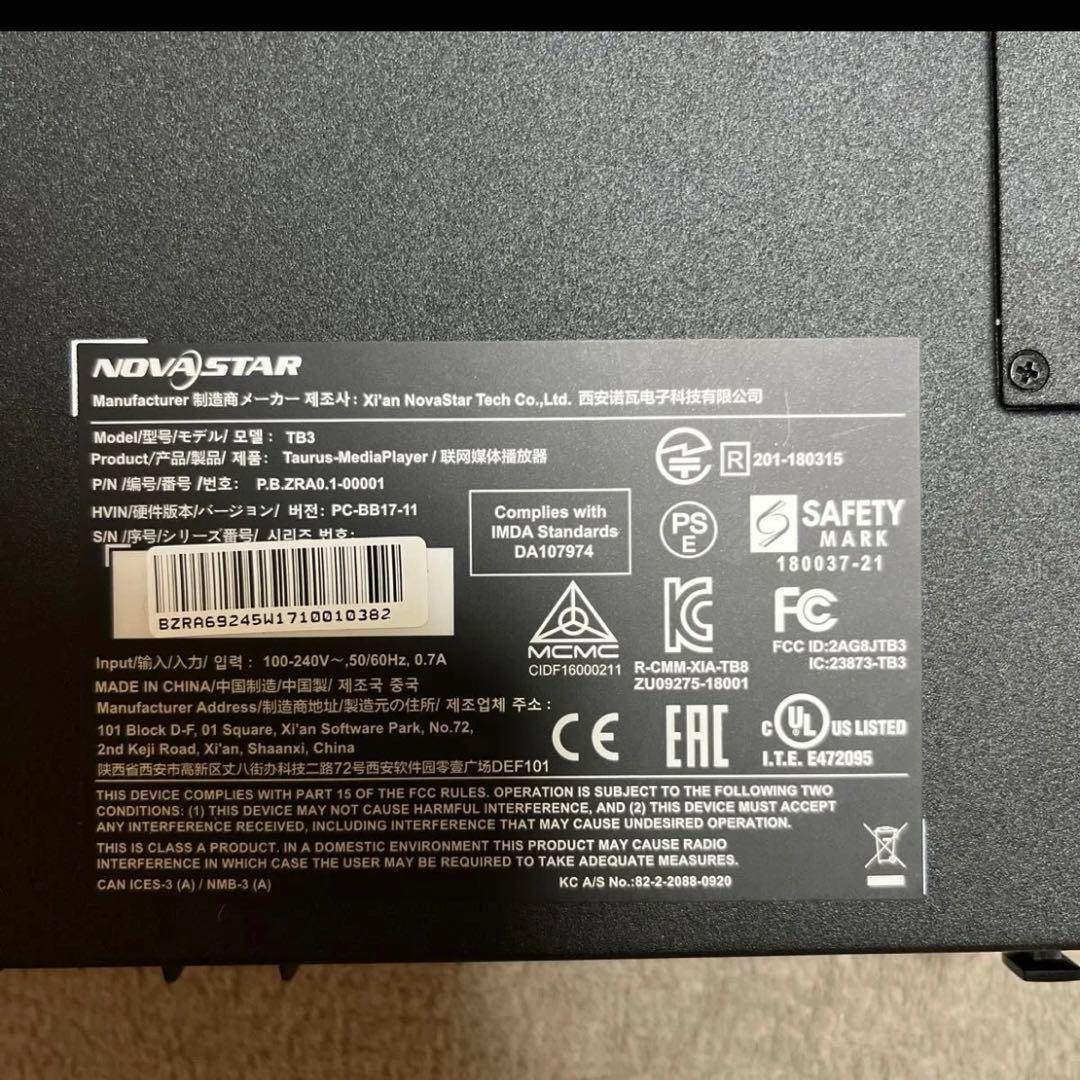 Novastar Taurus TB3 マルチメディアプレーヤーデュアルモード