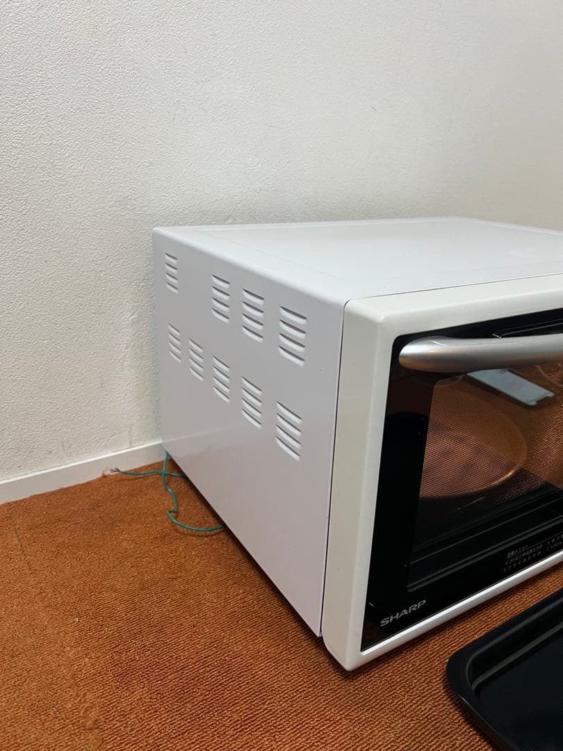 SHARP 950W 角皿付き オーブンレンジ【RE-V70A-W】電子レンジ