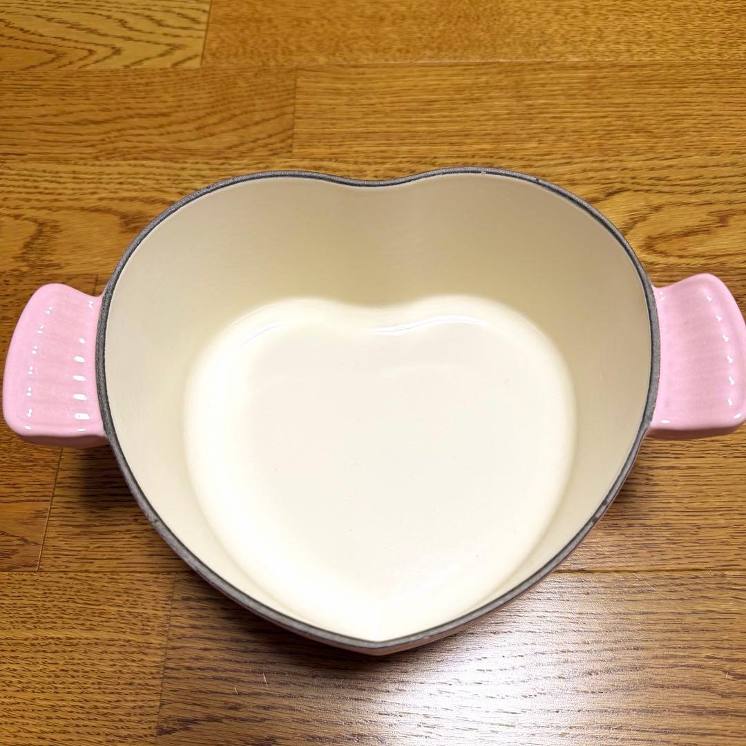 ル・クルーゼ 両手鍋 ピンク 18cm
