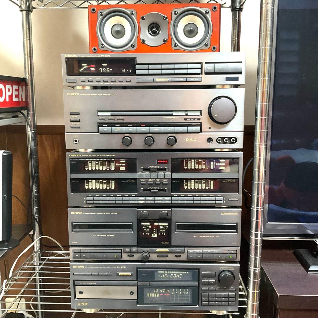 【希少完動品】ONKYO システムコンポ Radian C70【期間限定出品】