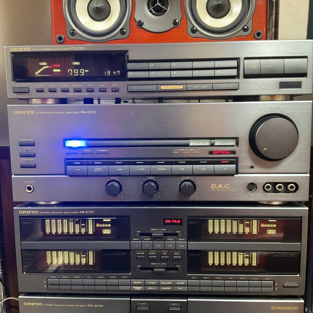 【希少完動品】ONKYO システムコンポ Radian C70【期間限定出品】