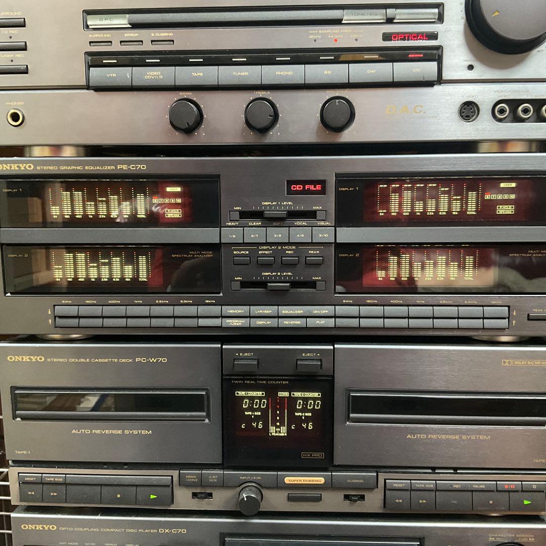 【希少完動品】ONKYO システムコンポ Radian C70【期間限定出品】