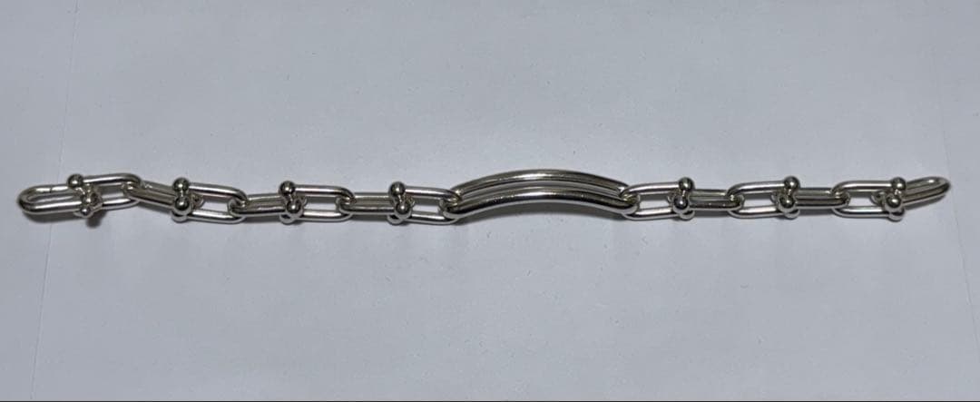 【レア品】tiffany ハードウェア　ミディアムリンク　ブレスレット