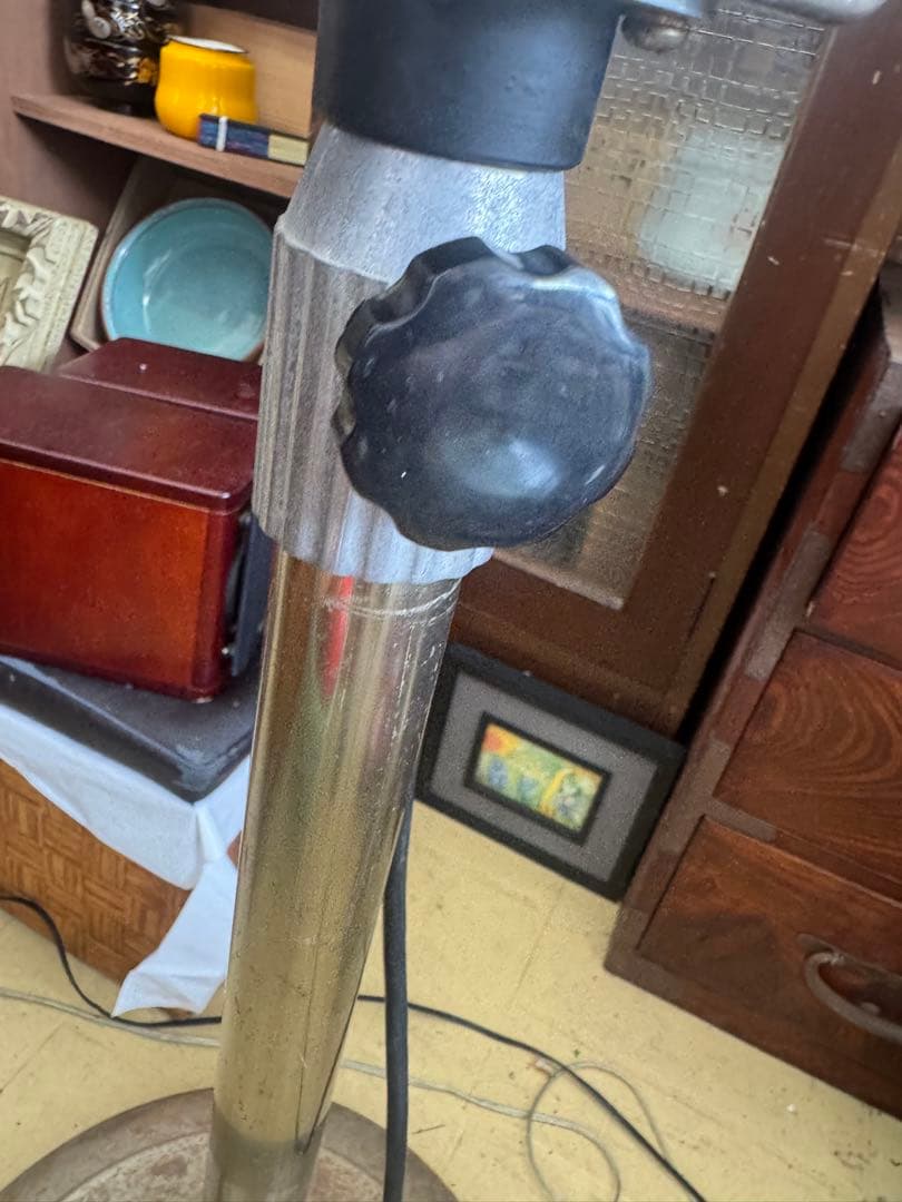 アンティーク扇風機　岩谷マテリアル　スタンドファン メタル製 3段階風量