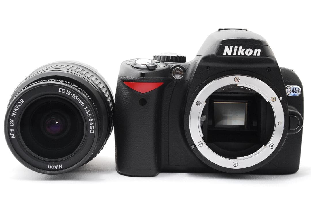 【ショット数少】Nikon D40X　スマホ転送　届いてすぐ撮影できる安心セット