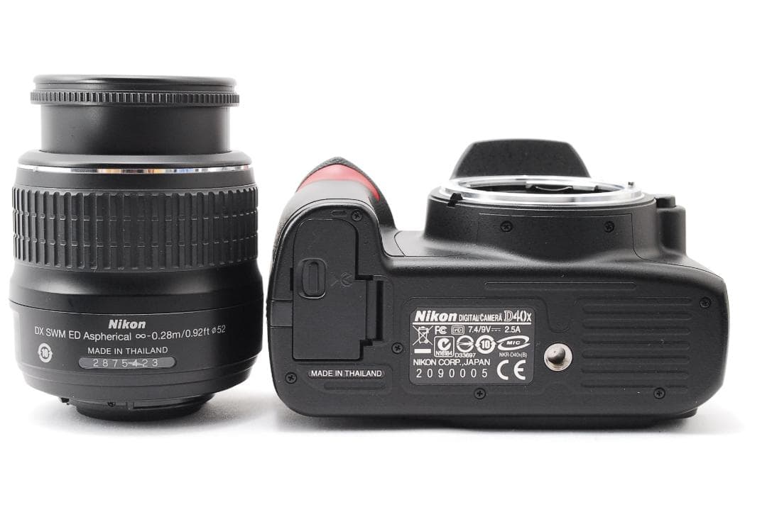 【ショット数少】Nikon D40X　スマホ転送　届いてすぐ撮影できる安心セット