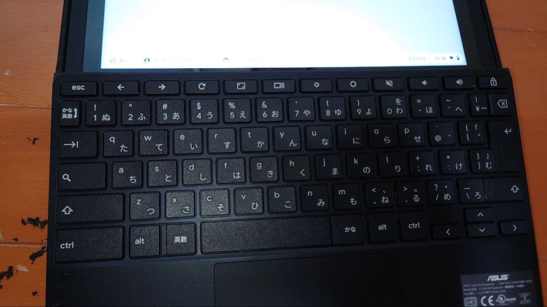 Chromebook本体 ASUS CZ1000DVA Chromebook