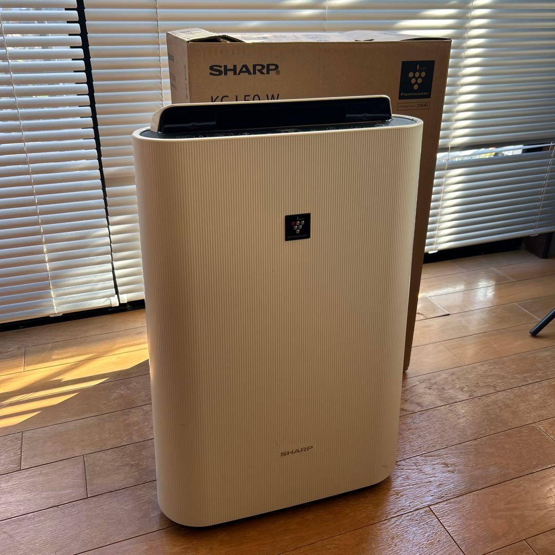 ⭐︎美品☆プラズマクラスター7000 スタンダードSHARP KC-L50-W