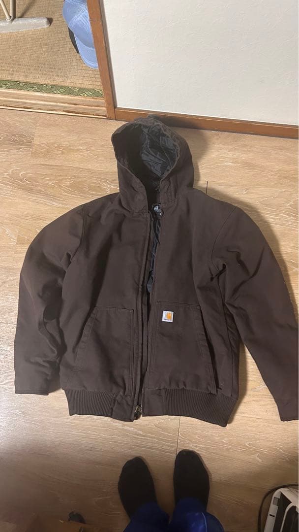 Carhartt アクティブジャケット ダークブラウン Mサイズ