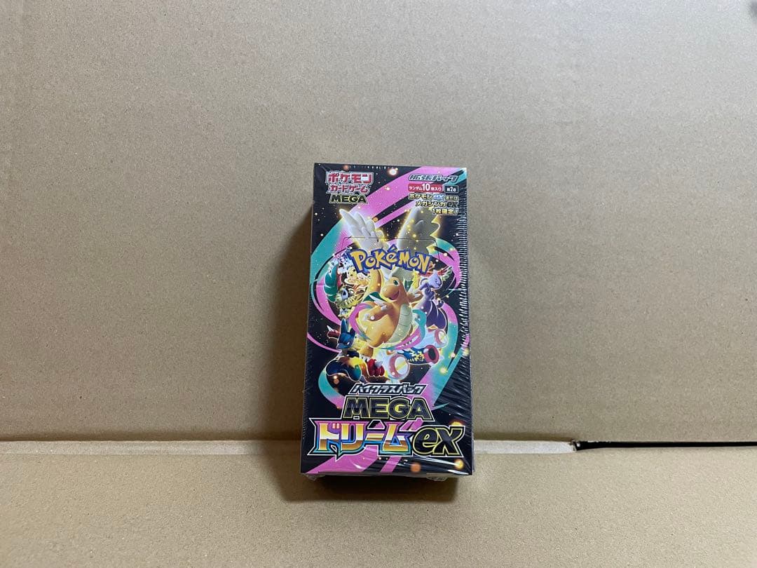 新品・未開封ポケモンカードゲームハイクラスパック MEGAドリームex BOX
