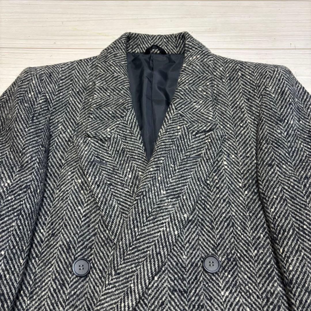 MARCEL LASSANCE ヴィンテージ ツイード ダブル チェスターコート