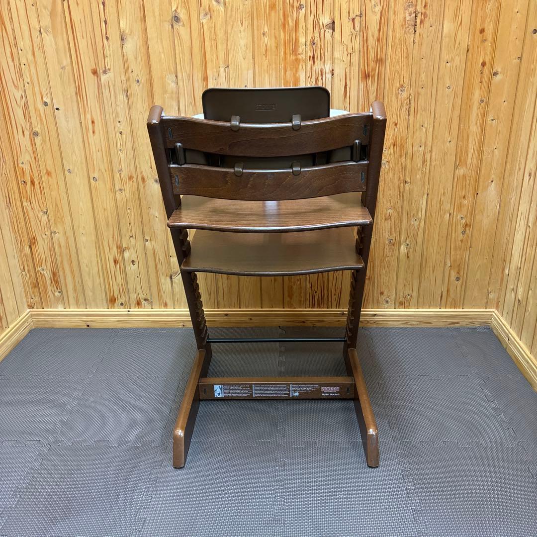 ストッケ トリップトラップ ウォールナットブラウン ベビーセット&トレイ付