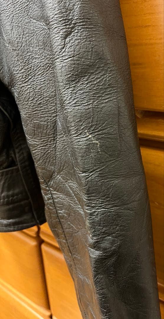 WILSONS LEATHER ダブルライダースジャケット　ブラック　メンズ　M