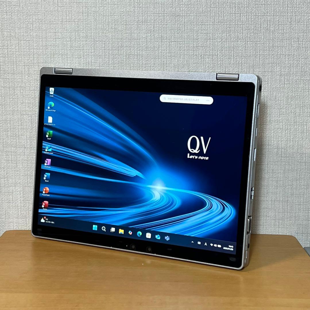 バッテリー良好!レッツノートQV9 i5 16G／256GB／LTE／オフィス