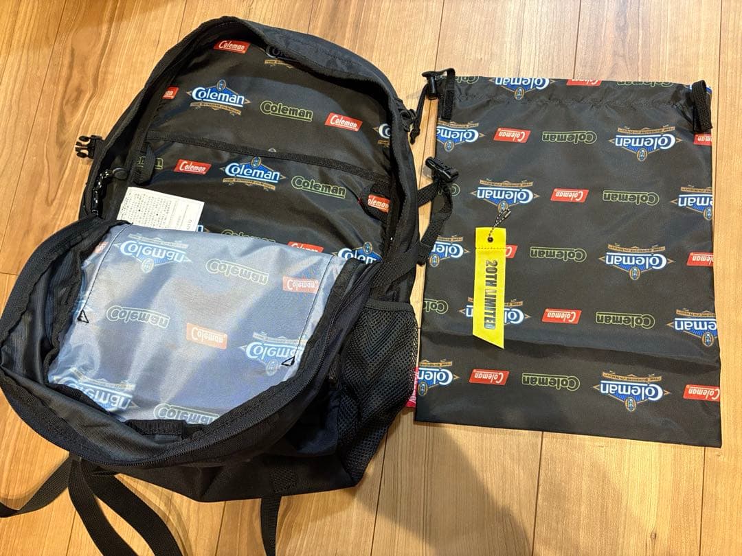 か*ず様 Coleman ウォーカー 20th ブラックリュック コールマン20
