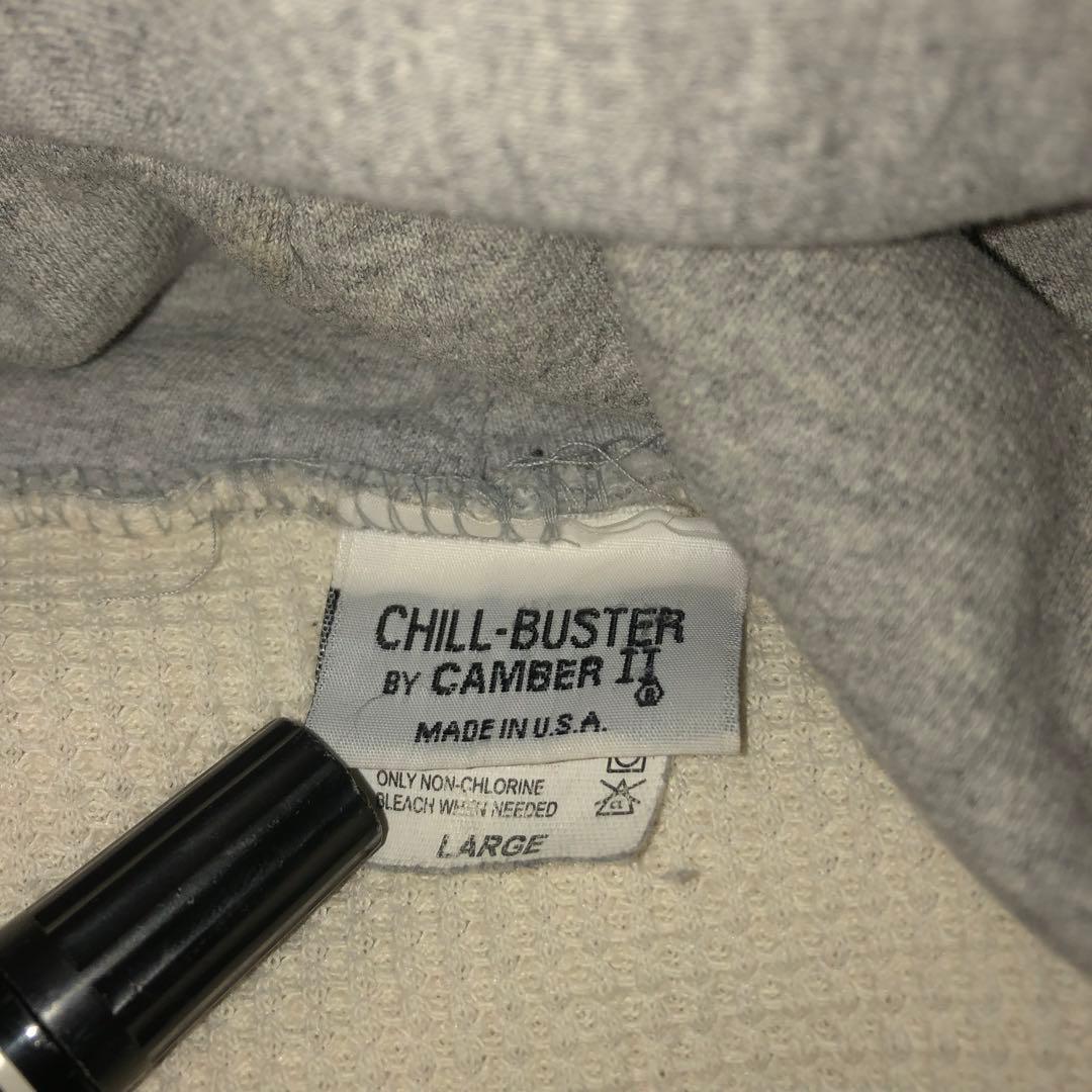 Camber キャンバー チルバスター パーカー L グレーサーマル