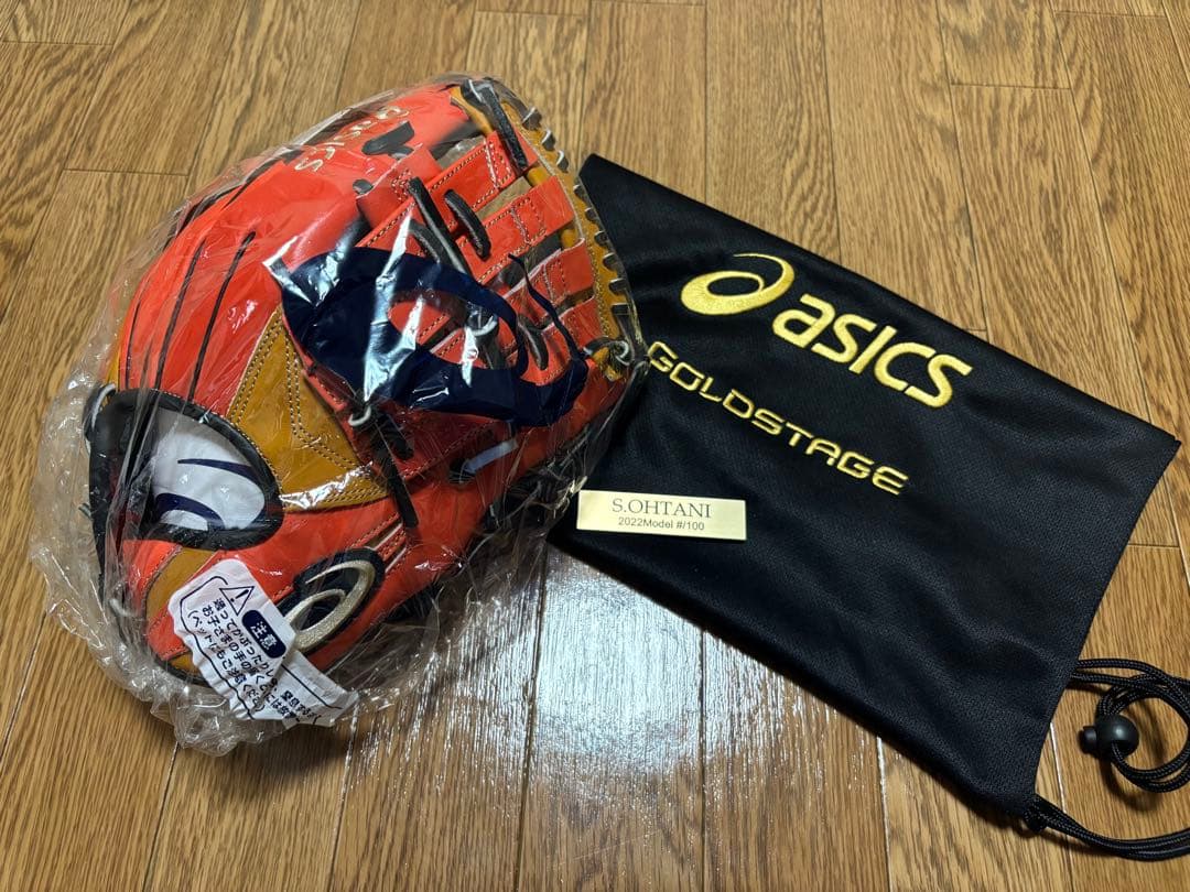 大谷翔平モデル限定100個 2022年 ASICS グローブ 右投げ 新品未使用