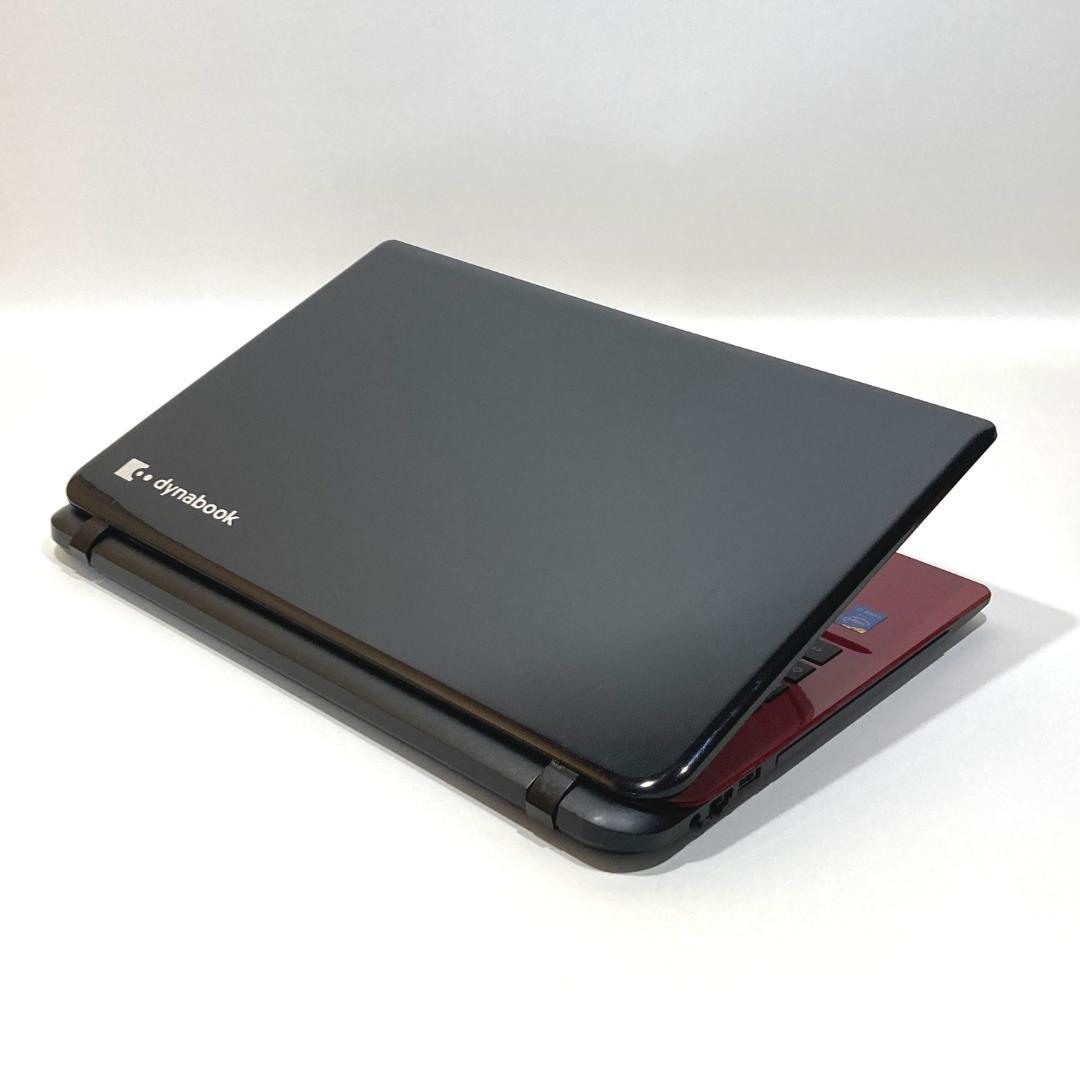 訳あり✨i7・大画面・ブルーレイ✨赤・黒✨すぐ使えるノートパソコン◇D435-2