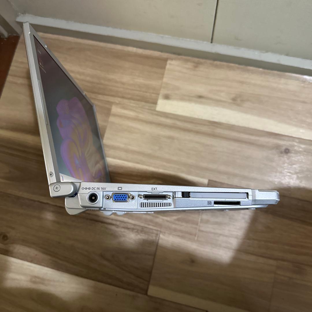 Panasonic Let's note シルバー ノートPC