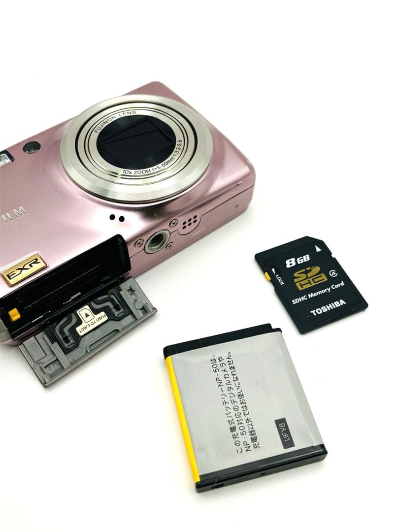 Fujifilm EXR ピンク コンパクトデジタルカメラ