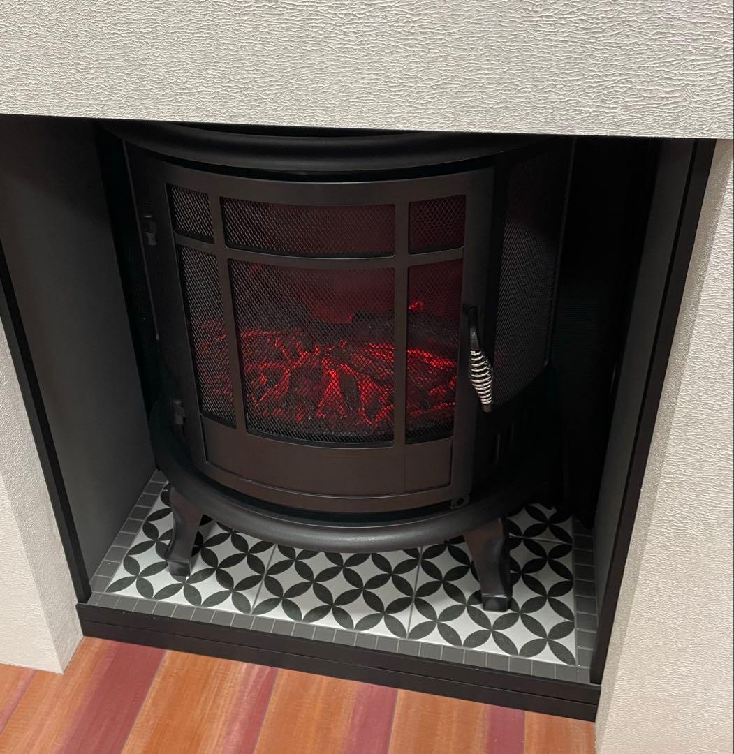 9月末までの出品-美品✨暖炉風電気ヒーター日本製