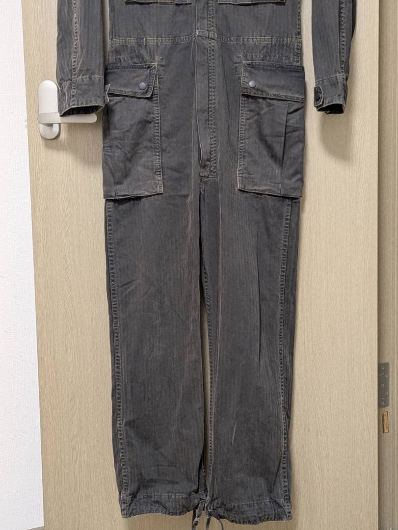 RRL ダブルアールエル　ダークグレー オーバーオール・つなぎ