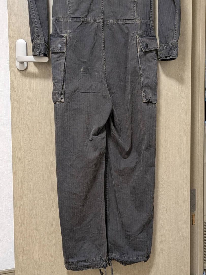 RRL ダブルアールエル　ダークグレー オーバーオール・つなぎ
