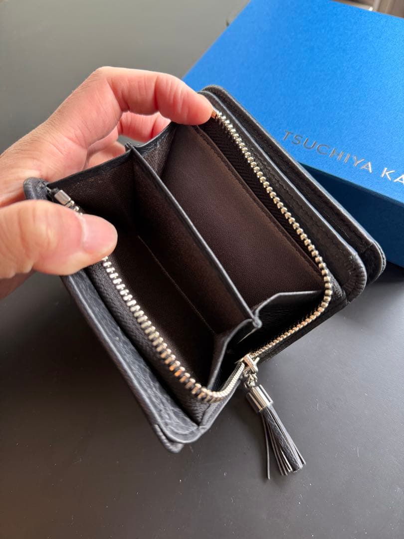 土屋鞄製造所 二つ折り財布 クラルテ フリンジスモールウォレット 2日だけ利用