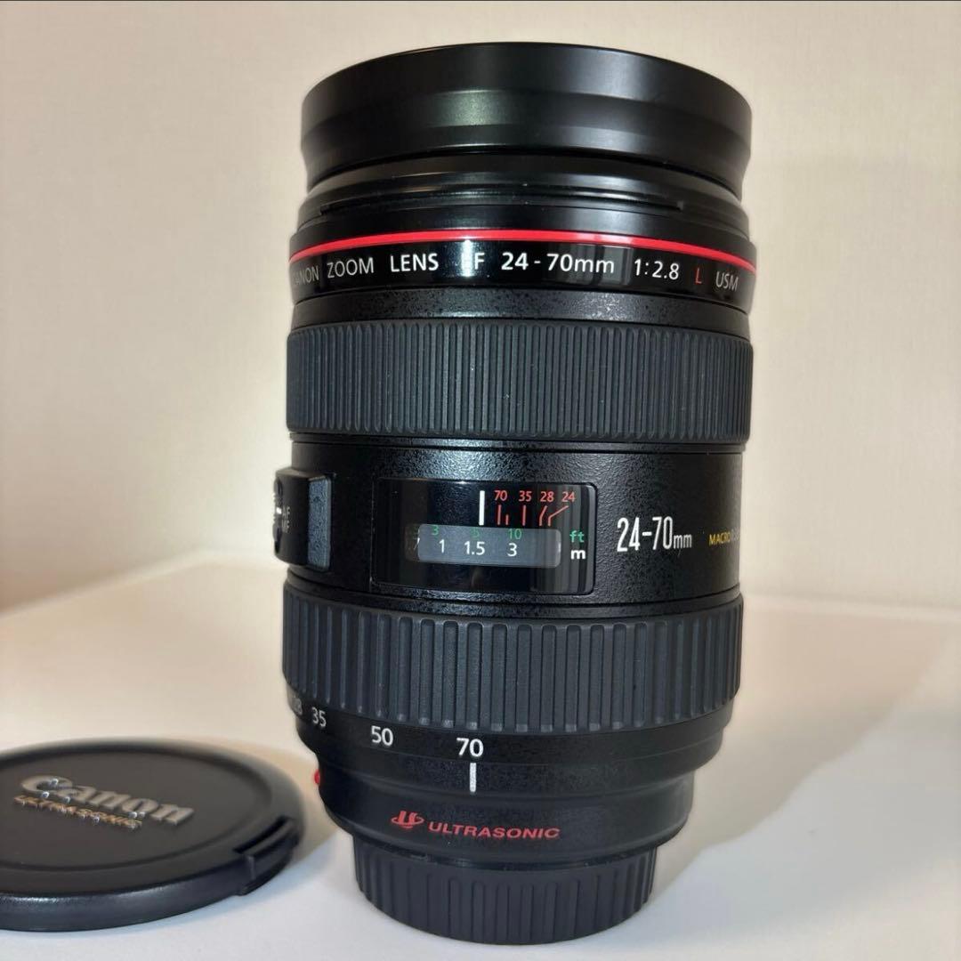 Canon EF 24-70mm F/2.8L 動作未確認・外観光学キレイ
